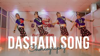 Dashain Song Choreography  Team Cartoon Dance Studio [upl. by Atinele]