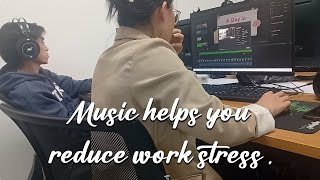 Music helps you reduce work stress and boost productivity [upl. by Noak]