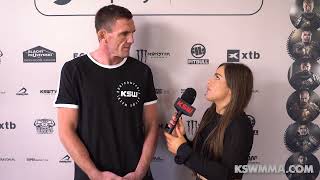 Scott Askham is excited to be back  XTB KSW Colosseum 2 [upl. by Ellan]