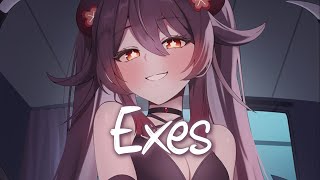 「Nightcore」 exes  Tate McRae ♡ Lyrics [upl. by Hooker]