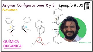 Configuraciones r y s en Newman Ejemplo 502 Paso de Newman a Fischer y Caballete [upl. by Lily]