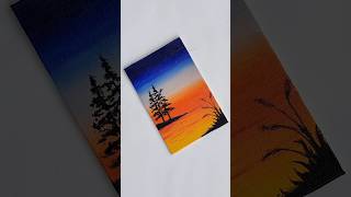 acrylic painting for beginners shorts youtubeshorts viralshorts art CrafterAditi [upl. by Yasmar]