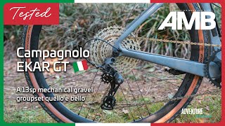 Campagnolo EKAR GT Review A 13sp mechanical gravel groupset  quello è bello [upl. by Edrick506]