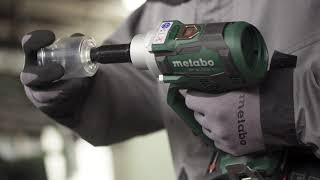 Metabo  AkkuBlindnietpistole NP 18 LTX BL 50 [upl. by Nraa552]