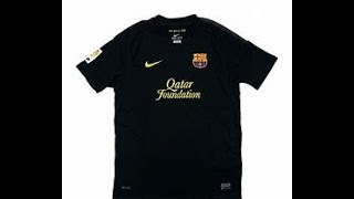 Mi playera jersey del Barcelona Temporada 20112012 [upl. by Dolly]