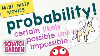 Probability  Mini Math Movies  Scratch Garden [upl. by Decima]