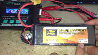 How to Charge a Lipo Battery Using  C1 XR  10A AC 100W Charger  Keenstone  EV Peak [upl. by Mcspadden758]