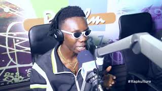 BlaQBonez exclusive Live performance amp Dope Freestyle on Rap Kulture [upl. by Aelsel]