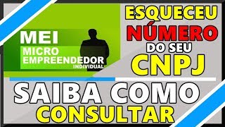 Como Descobrir o Número do CNPJ MEI  Canal TF [upl. by Perice254]