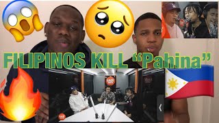 Filipinos KILL this beat pricetagg ft Gloc9 JP Bacallan “Pahina” Live on wish1075 BusREACTION [upl. by Ku]