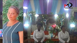 Ceremonie funebre de Mme Enelle Wasembeck [upl. by Eiuqram]