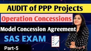 PPP Projects  What is Operation Concession  Model Concession Agreement [upl. by Nanny858]