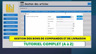 1 Créez votre application de gestion des bons de commande avec Windev Tutoriel complet [upl. by Nilesoj687]