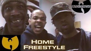 WuTang Clan 7th chamber home freestyle 1994 rare [upl. by Eixor397]