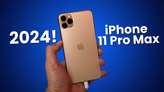 REVIEW IPHONE 11 PRO MAX DI 2024 MASIH WORTH IT 🔥 [upl. by Nuahsed]