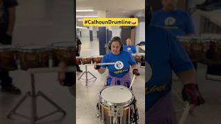 Carly  Calhoun drumline drumsolo marchingband [upl. by Arihaz]