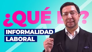 ¿Qué es la INFORMALIDAD LABORAL📈  Informalidad Laboral Chile 2024 [upl. by Caylor]