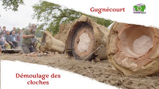 Démoulage des cloches de Gugnécourt [upl. by Ahsimal177]