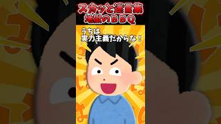 義実家BBQに行くと手取り14万の義母と旦那は高級肉で私だけ激安肉用意されてたんだけどww【2chスカッとスレ】 shorts [upl. by Ttessil]