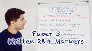 IB Economics  Paper 3 Written Questions  Exam Technique [upl. by Lisandra520]