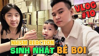 REACTION CÙNG BÉ NHISM THEO CHÂN GIA ĐÌNH NHÀ BÔ BÉO ĐI BÁO KHẮP SÀI GÒN [upl. by Onaimad932]