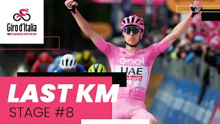 Giro dItalia 2024  Stage 8 Last KM [upl. by Ramso]