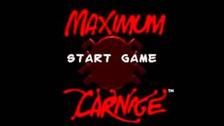 Spiderman and Venom Maximum Carnage Genesis Soundtrack  Game Over [upl. by Tami]