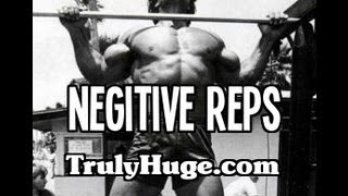 Negative Reps Bodybuilding [upl. by Ynafit267]