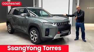 SsangYong Torres  Primer vistazo  Review en español  cochesnet [upl. by Eceinahs647]