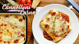 Canelones de Carne  Receta Original Italiana [upl. by Salis]