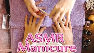 Binaural ASMR Hand Spa Treatment amp Hand Manicure Salon Softly Spoken amp Whispers [upl. by Manny851]