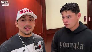 Teofimo Lopez and Ryan Garcia on WBC Suspension Potential Fight in the Future [upl. by Htevi]