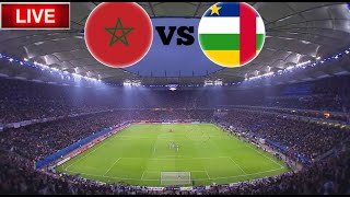 Morocco vs Central African Republic Live Match Today 🔴 [upl. by Nivalc871]