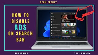 How to remove ADS from search in Windows 11  Easy fix [upl. by Latrena13]