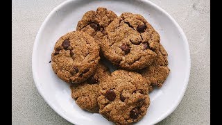 ALMOND BUTTER QUINOA COOKIES [upl. by Ymrots]