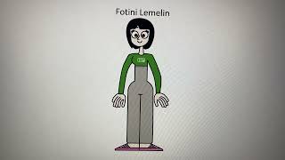 Meet Fotini Lemelin My OC [upl. by Aynotahs]