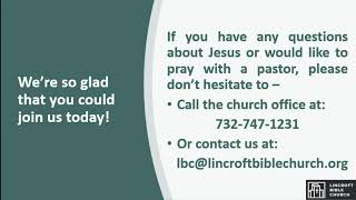 LBC Sunday Worship  111923  Hebrews 111123 Series By Faith [upl. by Nomihs]