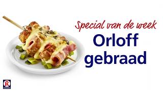 Keurslager Special Orloff gebraad varkensschnitzel [upl. by Ayardna]