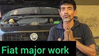 Fiat Punto major service skilledmechanictamil [upl. by Nonnag]