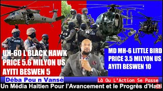 GADE MĆVĆY 63 MILYON DOLA US KA FĆ AN AYITI POU SEKIRITEKENYA VLE 240 MILYON DOLA POU ANTRE AYITI [upl. by Grata]