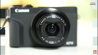 Canon Powershot G7 X Mark III Overview [upl. by Annuhsal616]