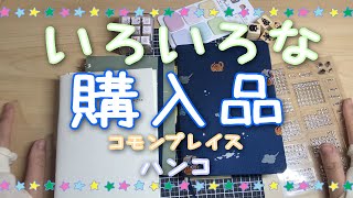 【手帳時間】話題のあれ私も買ってしまった コモンプレイス はんこ 作業 雑談 [upl. by Nerta]