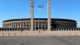 BERLINER SEHENSWÜRDIGKEITEN OLYMPIASTADION und Umgebung [upl. by Battista]