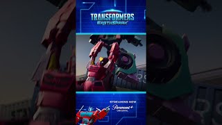 Elita 1 Arrives transformers earthspark youtubeshorts [upl. by Odnalo933]