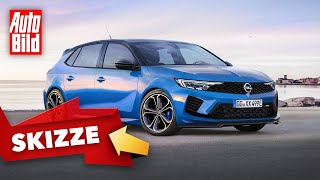 Opel Astra L OPC 2021  Astra OPC als 300 PSPluginHybrid So könnte er aussehen  Skizze [upl. by Anirret742]