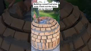 Building a pizza oven pizzaoven outdoorcooking diy [upl. by Mendelson469]