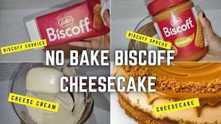 No bake lotus biscoff Cheesecake l No bake cheesecake recipetrending viralvideo explore vlog yt [upl. by Monk]