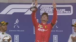 2019 BelgianGP F1 Podium [upl. by Willi323]