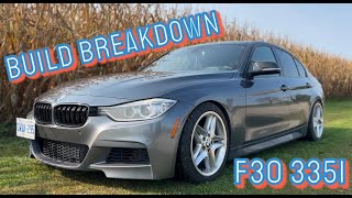 F30 BMW 335i FULL BUILD BREAKDOWN [upl. by Edra]