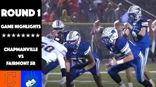 Polar Bears Dominate in the Rain Fairmont Sr vs Chapmanville 2022 1st Round  GAME HIGHLIGHTS [upl. by King]